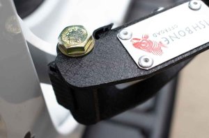 Jeep Gladiator JT Foot Pegs - Fishbone Offroad - Textured Powder Coat - Black - `20-`27